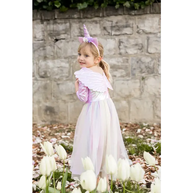 GREAT PRETENDERS DÉGUISEMENT - LICORNE PÉGASE AILÉE ARC-EN-CIEL