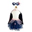 GREAT PRETENDERS DÉGUISEMENT - SET SUPER-HEROÏNE JUPE CAPE ET MASQUE MARINE 4-6ANS