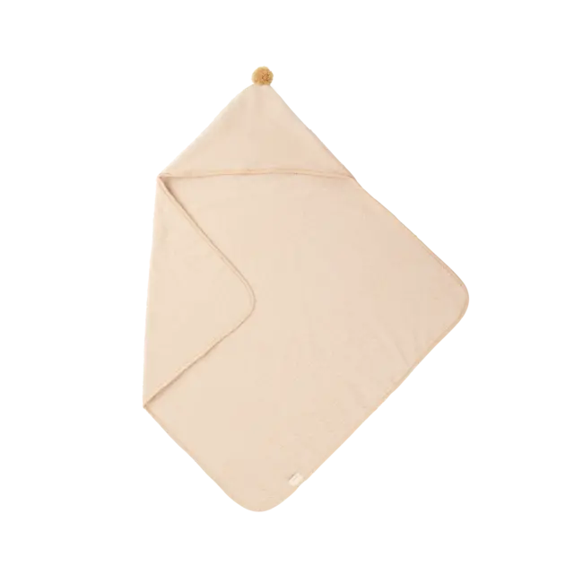 NOBODINOZ CAPE DE BAIN BÉBÉ SO CUTE - LATTE