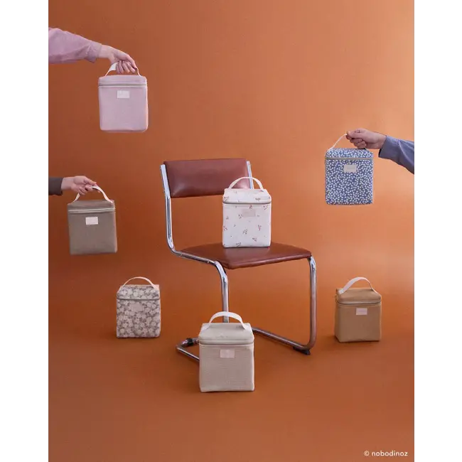 NOBODINOZ LUNCH BAG ISOTHERME CONCERTO - GREEN SAKURA