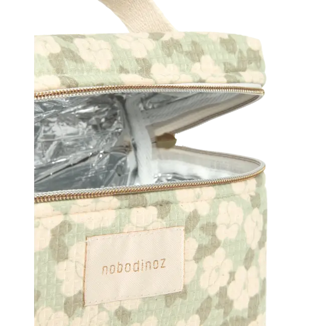 NOBODINOZ LUNCH BAG ISOTHERME CONCERTO - GREEN SAKURA