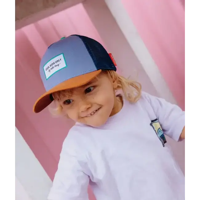 HELLO HOSSY CASQUETTE TRUCKER - MINI MARINE