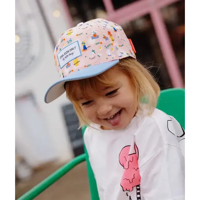 HELLO HOSSY CASQUETTE VISIÈRE COURBÉE - FLORE