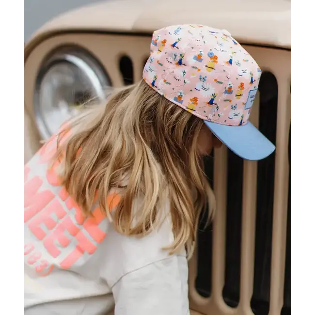 HELLO HOSSY CASQUETTE VISIÈRE COURBÉE - FLORE