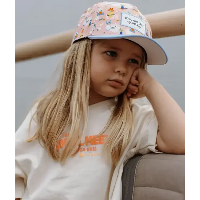 HELLO HOSSY CASQUETTE VISIÈRE COURBÉE - FLORE