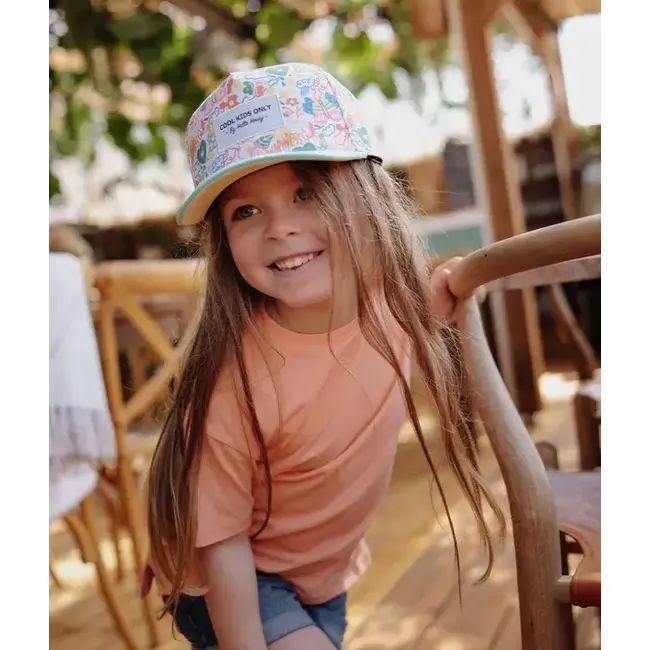 HELLO HOSSY CASQUETTE VISIÈRE COURBÉE - HAPPINESS