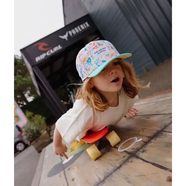 HELLO HOSSY CASQUETTE VISIÈRE COURBÉE - HAPPINESS