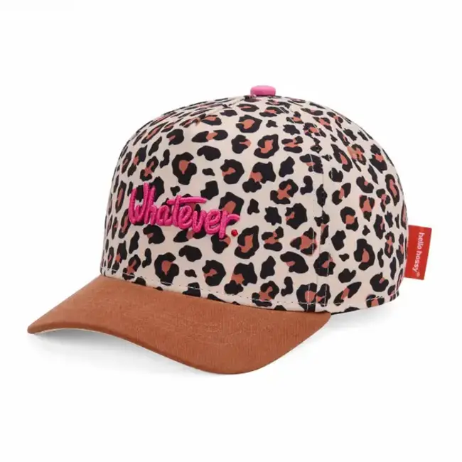 HELLO HOSSY CASQUETTE VISIÈRE COURBÉE - LÉOPARD #7