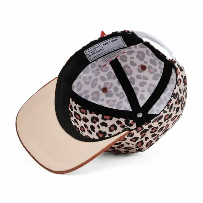 HELLO HOSSY CASQUETTE VISIÈRE COURBÉE - LÉOPARD #7