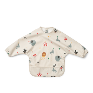 LIEWOOD BAVOIR TABLIER AVEC MANCHES "MERLE" CIRCUS SANDY