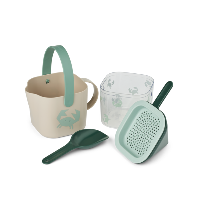 LIEWOOD SET DE PLAGE "ROALD" CRAB SANDY