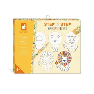 JANOD APPRENDRE À DESSINER - STEP BY STEP DRAWING - ANIMAUX
