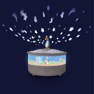 TROUSSELIER VEILLEUSE MUSICALE & PROJECTEUR D'ÉTOILE - PIERRE LAPIN