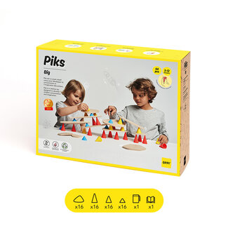 OPPI PIKS - KIT BIG (48 CÔNES + 16 PLANCHETTES)