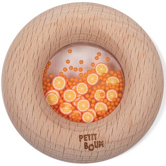 PETIT BOUM ANNEAU DONUT SENSORIEL PETIT BOUM - ORANGES