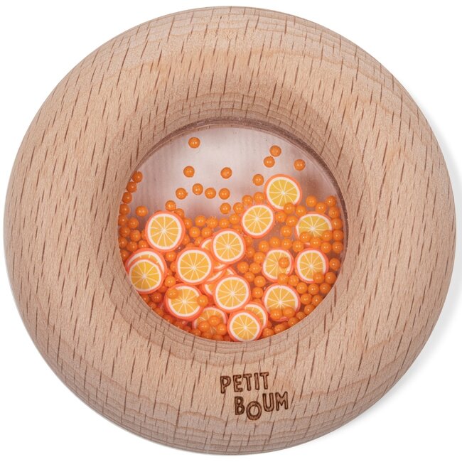 PETIT BOUM ANNEAU DONUT SENSORIEL PETIT BOUM - ORANGES
