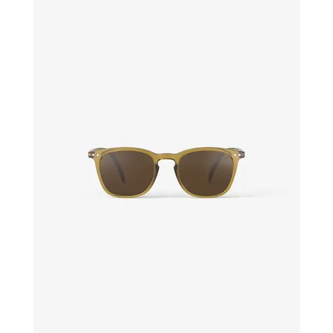 IZIPIZI LUNETTES DE SOLEIL ADULTE "LA TRAPÈZE" #E VELVET GOLDEN GREEN