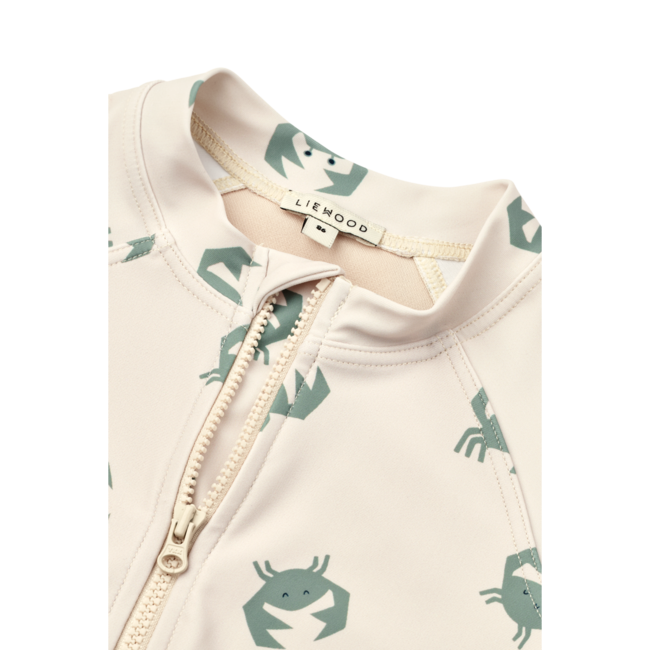 LIEWOOD COMBINAISON DE BAIN UV "MAX" CRAB SANDY