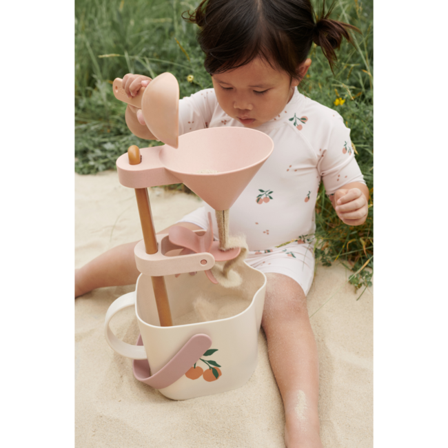 LIEWOOD SET DE PLAGE "ROALD" PEACH SEA SHELL