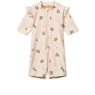 LIEWOOD COMBINAISON DE BAIN UV AMEL - PEACH SEA SHELL