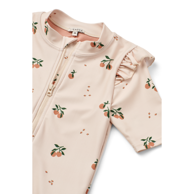 LIEWOOD COMBINAISON DE BAIN UV AMEL - PEACH SEA SHELL