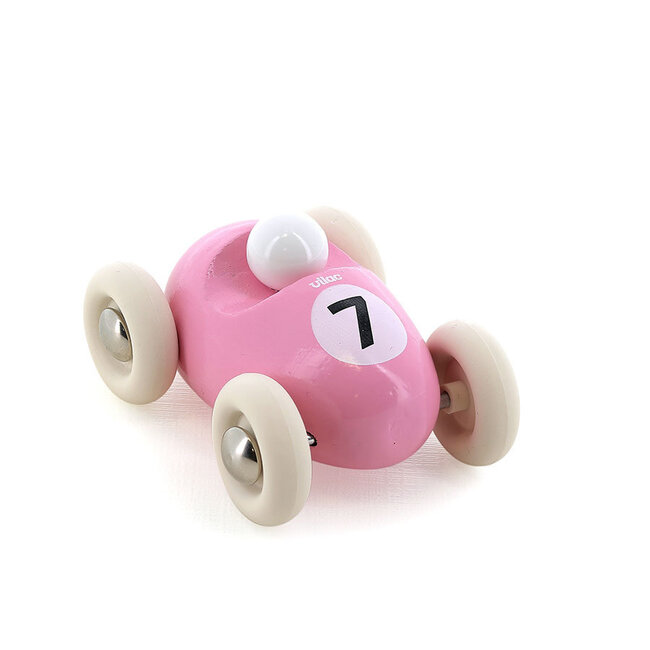 VILAC MINI VOITURE ROADSTER ROSE - NUMÉRO 7