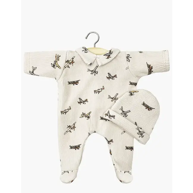 MINIKANE TENUE BABIES - DORS BIEN CORENTIN BONNET PETITS AVIONS