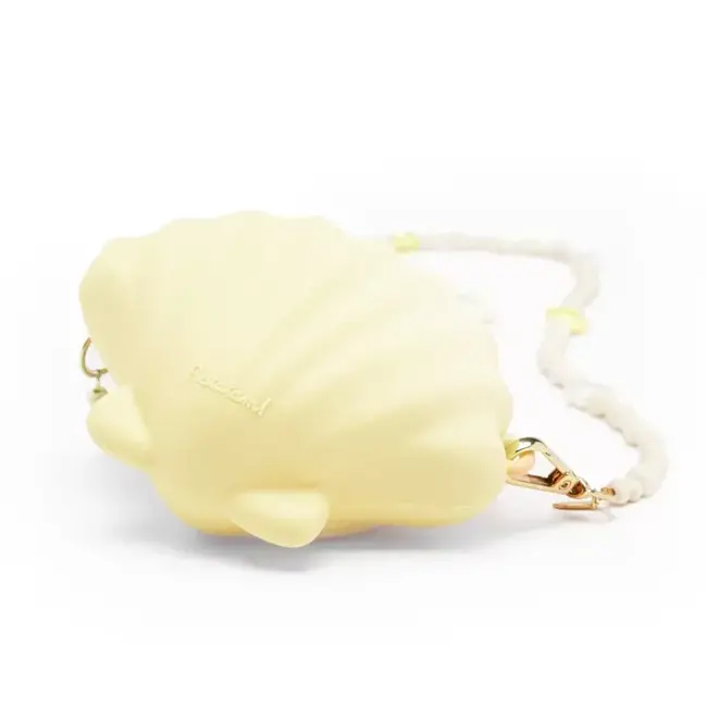 RATATAM SAC BANDOULIÈRE COQUILLAGE ANSE BIJOUX  JAUNE