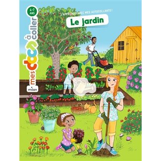 MILAN MES DOCS À COLLER - LE JARDIN