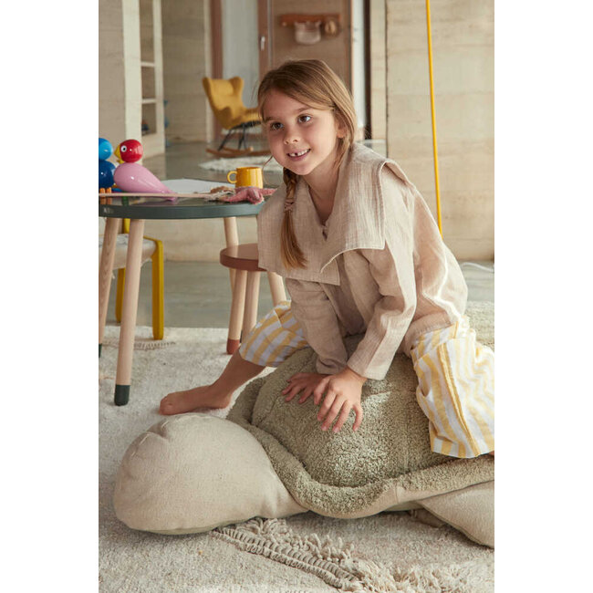 LORENA CANALS POUF / COUSSIN DE SOL TORTUE "MRS TURTLE"