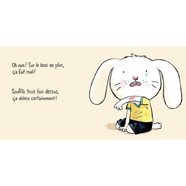 L'ÉCOLE DES LOISIRS LIVRE - SÈCHE TES LARMES PETIT LAPIN ! - MUHLE JORG