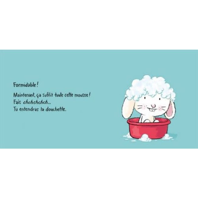 L'ÉCOLE DES LOISIRS LIVRE - AU BAIN PETIT LAPIN ! - MUHLE JORG