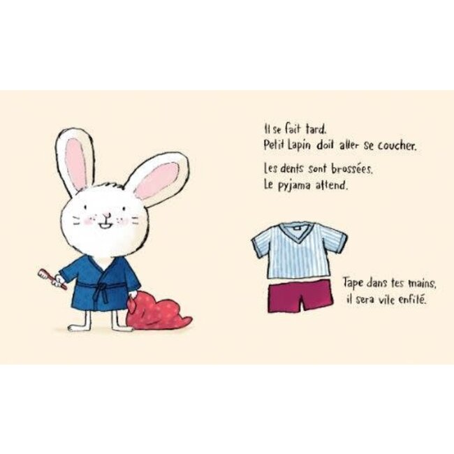 L'ÉCOLE DES LOISIRS LIVRE - AU LIT PETIT LAPIN ! - MUHLE JORG