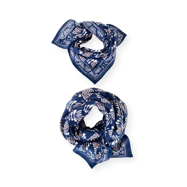 APACHES TRESSE GRAPHITE - PETIT FOULARD APACHES MANIKA