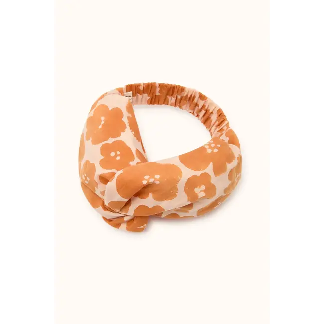 APACHES FLORA BOLD ORANGE - BANDEAU BANDANA CHEVEUX BANDA
