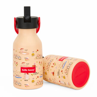 HELLO HOSSY GOURDE LÉGÈRE & ANTI-DÉRAPANTE 350ML "AMSTERDAM"