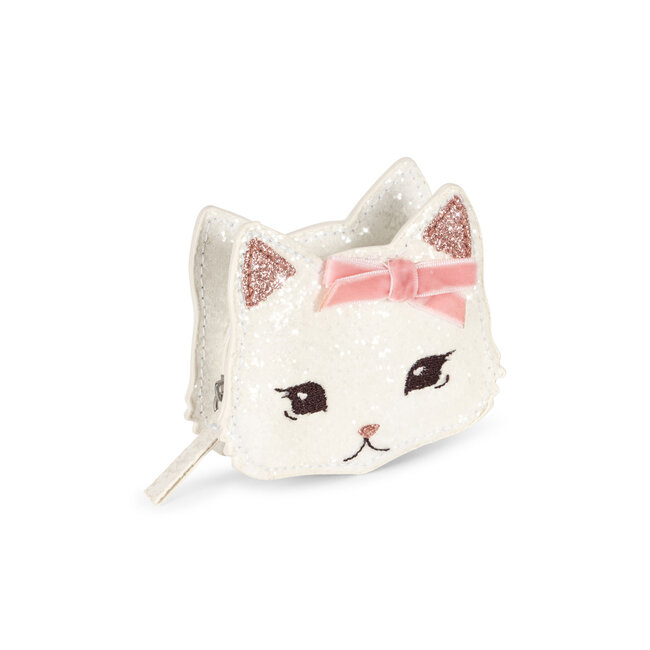 KONGES SLOJD PORTE-MONNAIE À PAILLETTES - KITTY BUTTERCREAM
