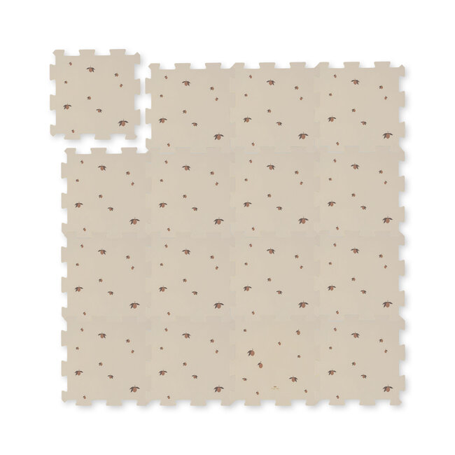 KONGES SLOJD TAPIS DE JEU PUZZLE MOUSSE LEMON