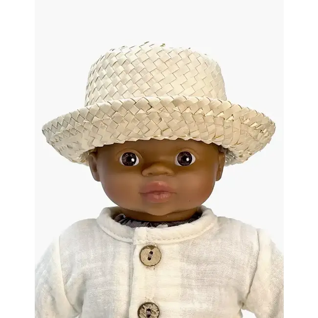 MINIKANE ACCESSOIRE BABIES - CHAPEAU DE PAILLE PABLO