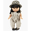 MINIKANE ACCESSOIRE GORDIS - CHAPEAU DE PAILLE PABLO NOIR