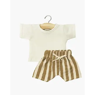 MINIKANE TENUE GORDIS - ENSEMBLE VITO SHORT À RAYURES ZADIG