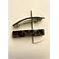 23 DEGRES BARRETTE ACÉTATE 9CM - CLASSIQUE MARRON