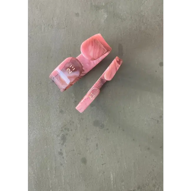 23 DEGRES BRACELET JONC ACÉTATE FIN - ROSE