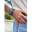 23 DEGRES BRACELET JONC ACÉTATE LARGE - VERT
