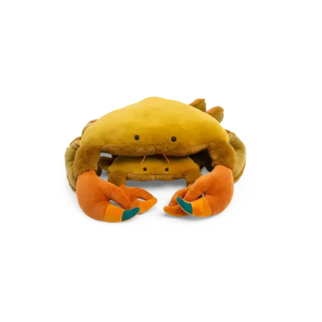 MOULIN ROTY PELUCHE GRAND CRABE 42CM - TOUT AUTOUR DU MONDE