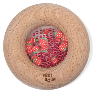 PETIT BOUM ANNEAU DONUT SENSORIEL PETIT BOUM - FRAISES