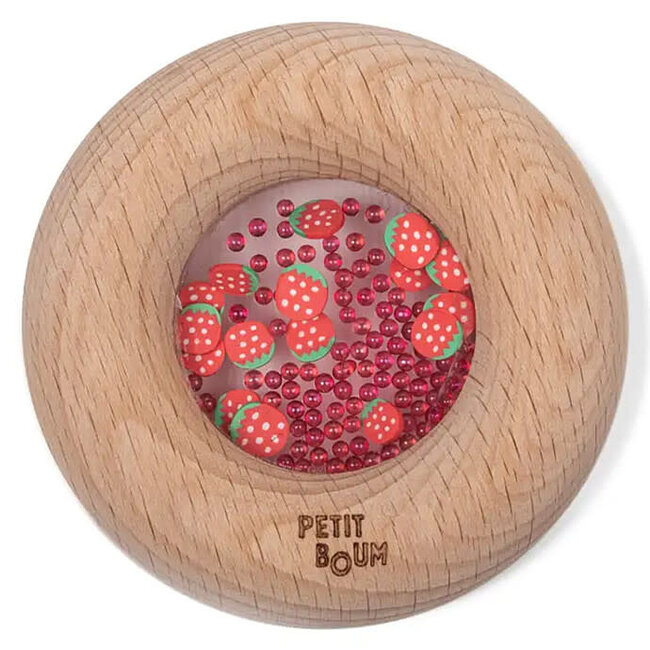 PETIT BOUM ANNEAU DONUT SENSORIEL PETIT BOUM - FRAISES