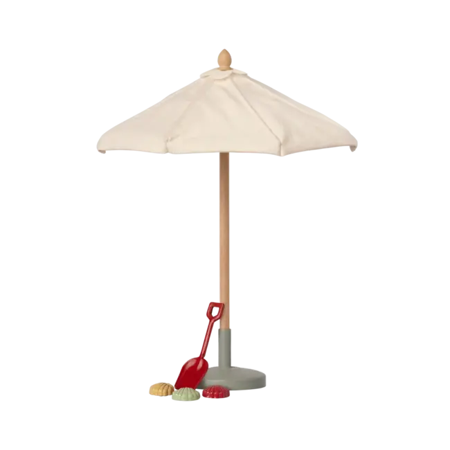 MAILEG PARASOL MINIATURE BOIS ÉCRU POUR SOURIS MAILEG