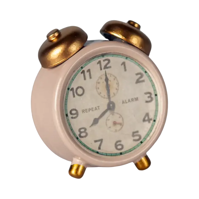 MAILEG RÉVEIL ROSE POUDRE POUR SOURIS