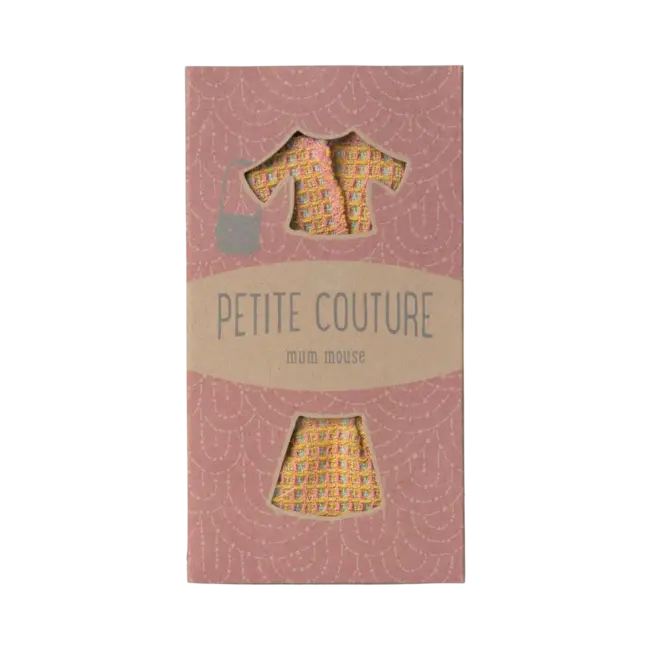 MAILEG TENUE MAMAN & MAMIE SOURIS MAILEG - TAILLEUR & SAC À MAIN